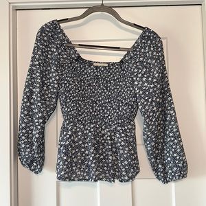 Long sleeve blouse